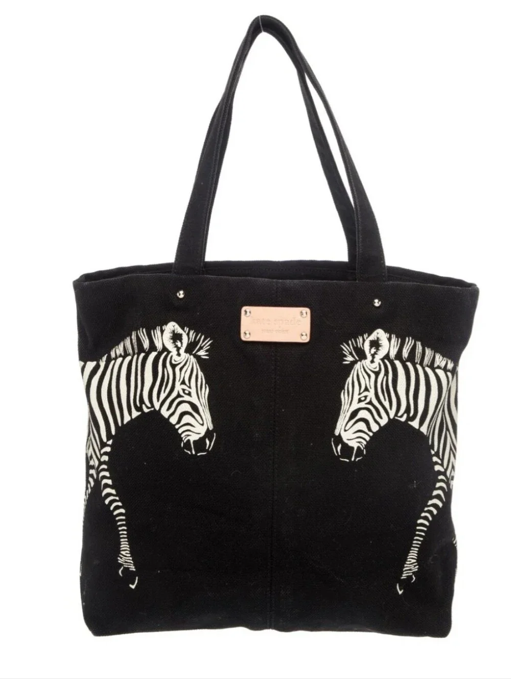 Kate Spade 🦓❤️ZEBRA❤️🦓 Canvas Tote